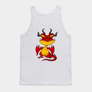 Hoogfang the dragon, baby dragon, Halloween party, dragon birthday, face mask for boys Tank Top